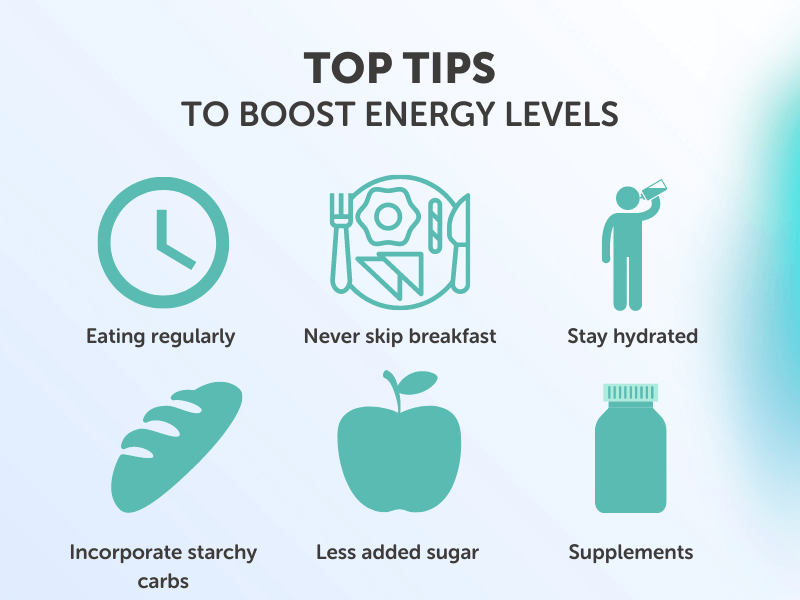 Energy-enhancing tips for wellness