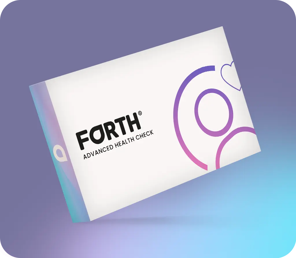 Forth Advanced Health Check packaging design