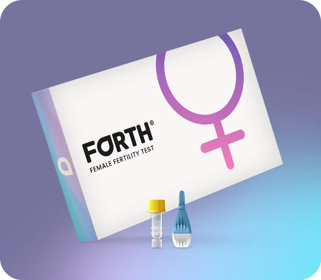 Female fertility home blood test kit