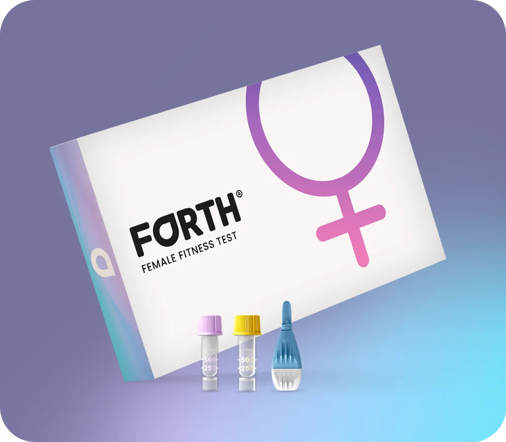 Female fitness home blood test kit