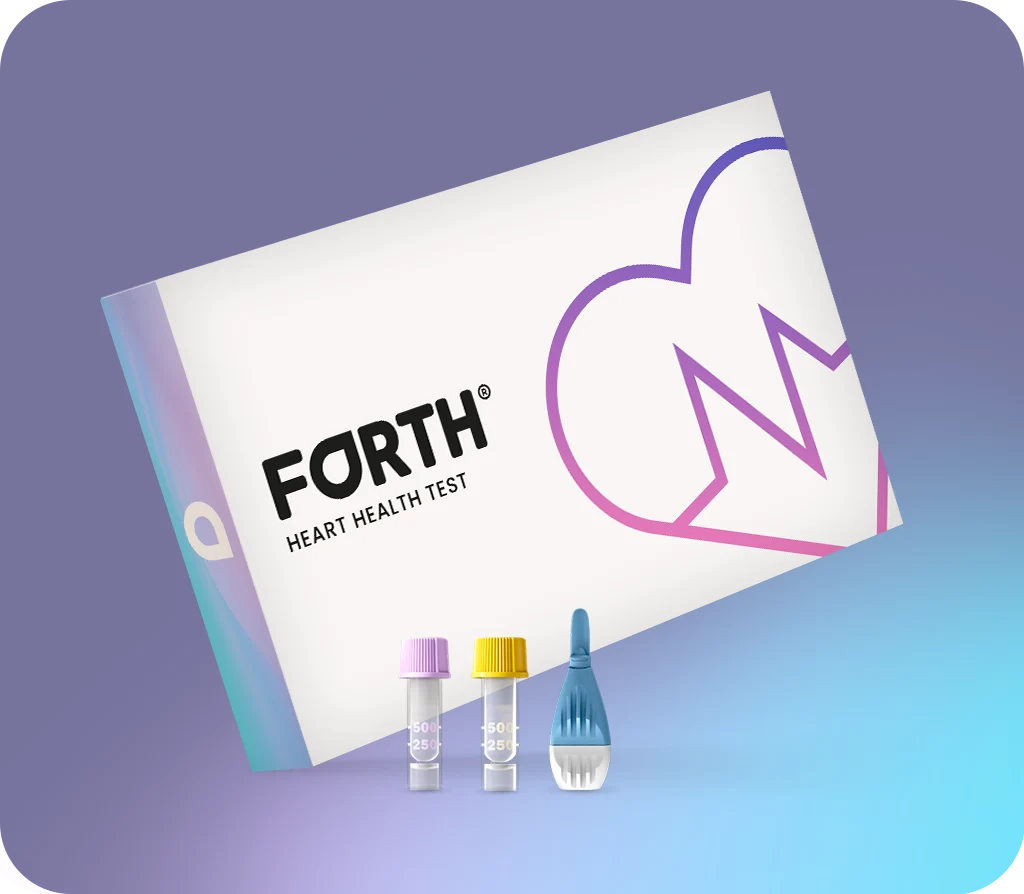 Heart health home blood test kit