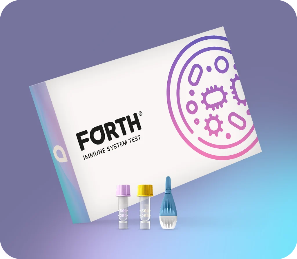 Immune system home blood test kit
