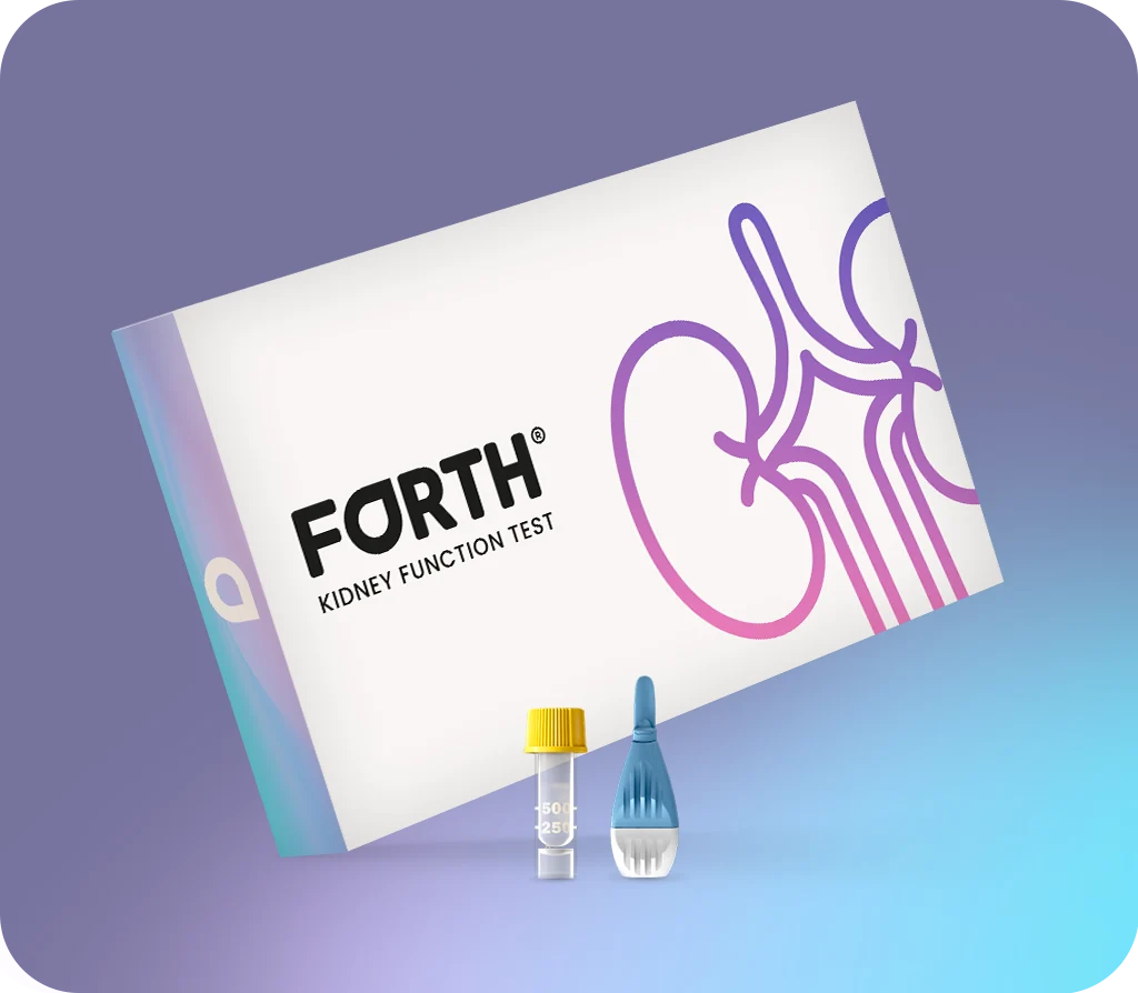 Kidney function home blood test kit