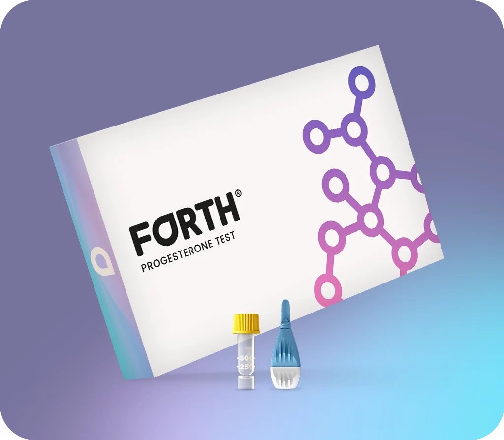 Progesterone home blood test kit